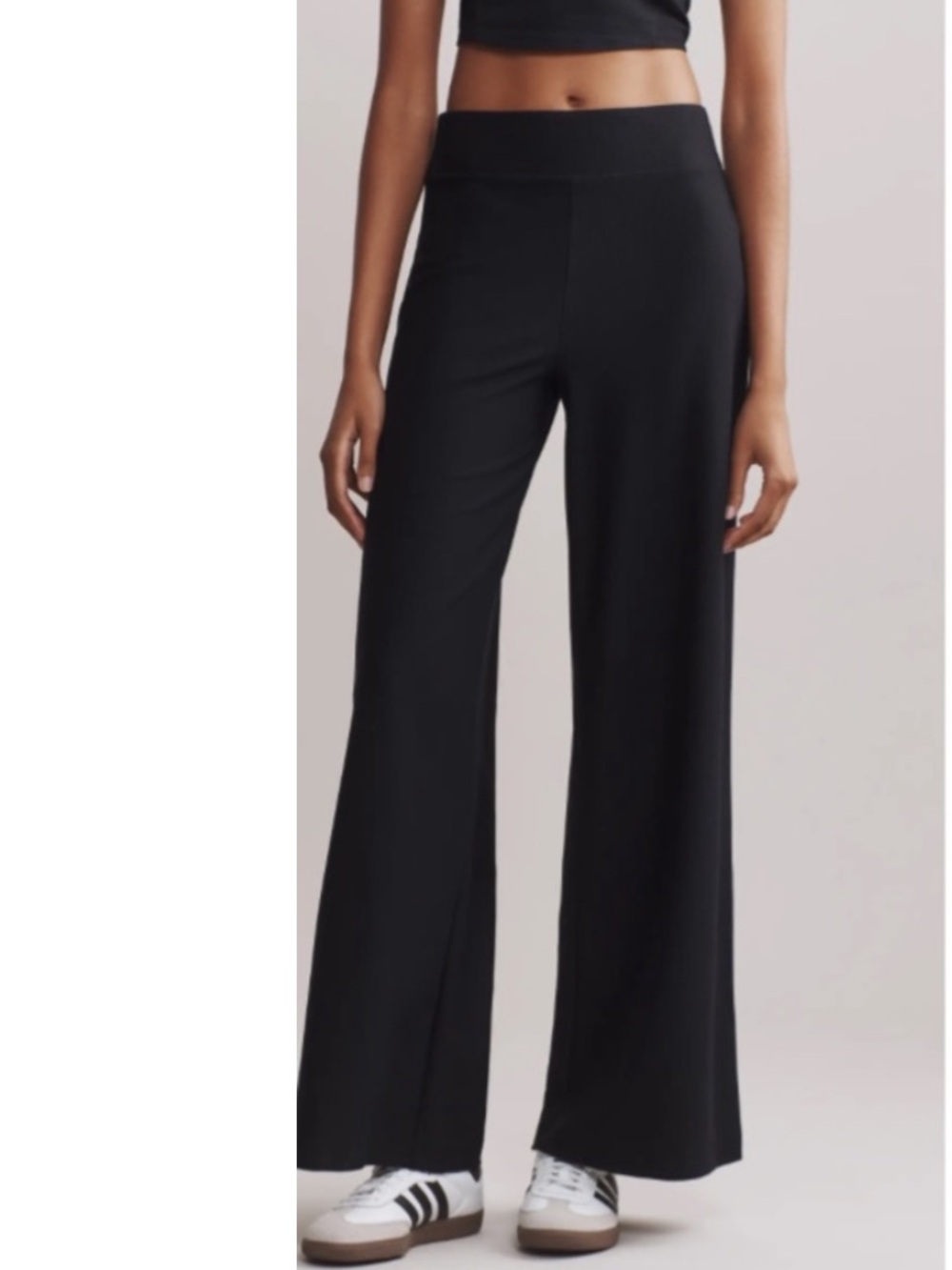 Rhone Ripple Wide Leg Pull On Nylon Sweatpants Size Large
